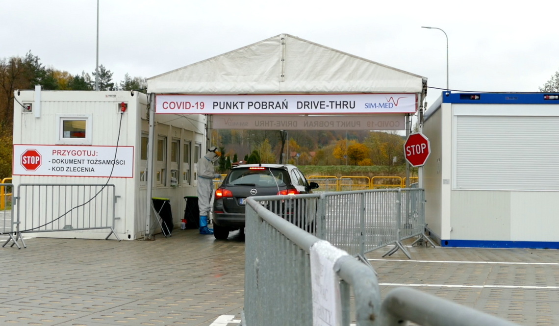 Badania na covid-19. Mobilny punkt w Wejherowie funkcjonuje codzienne