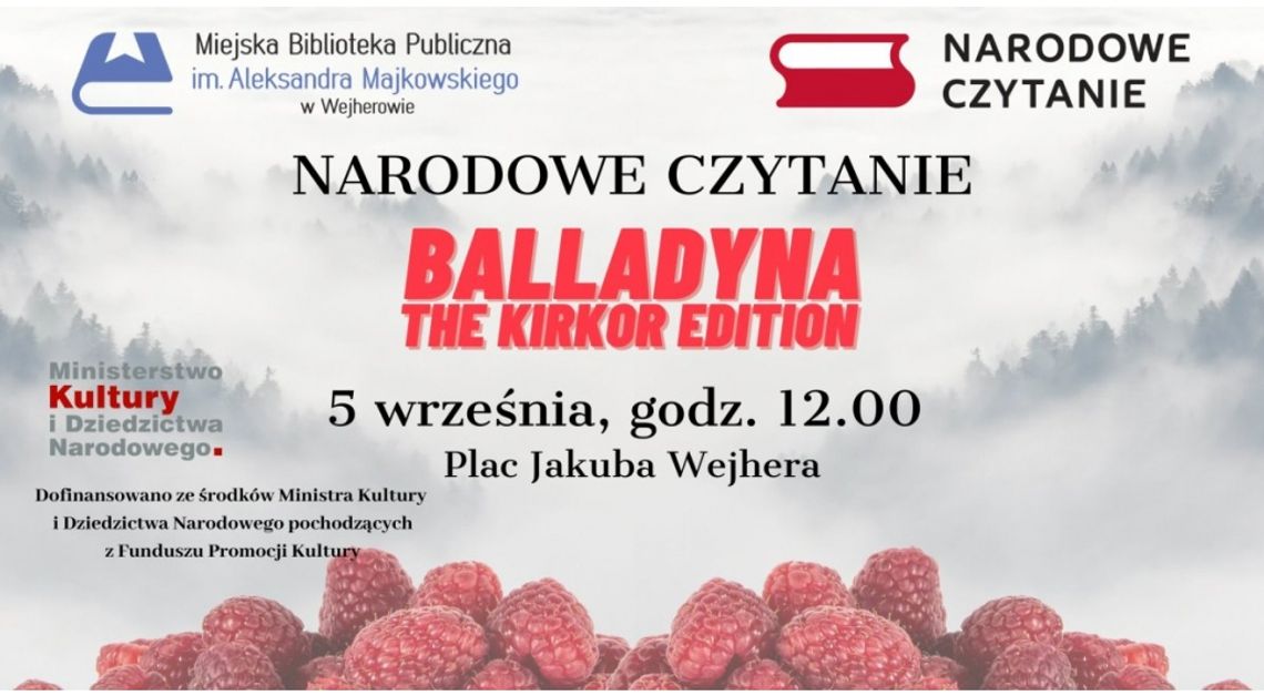 "Balladyna" Narodowe czytanie