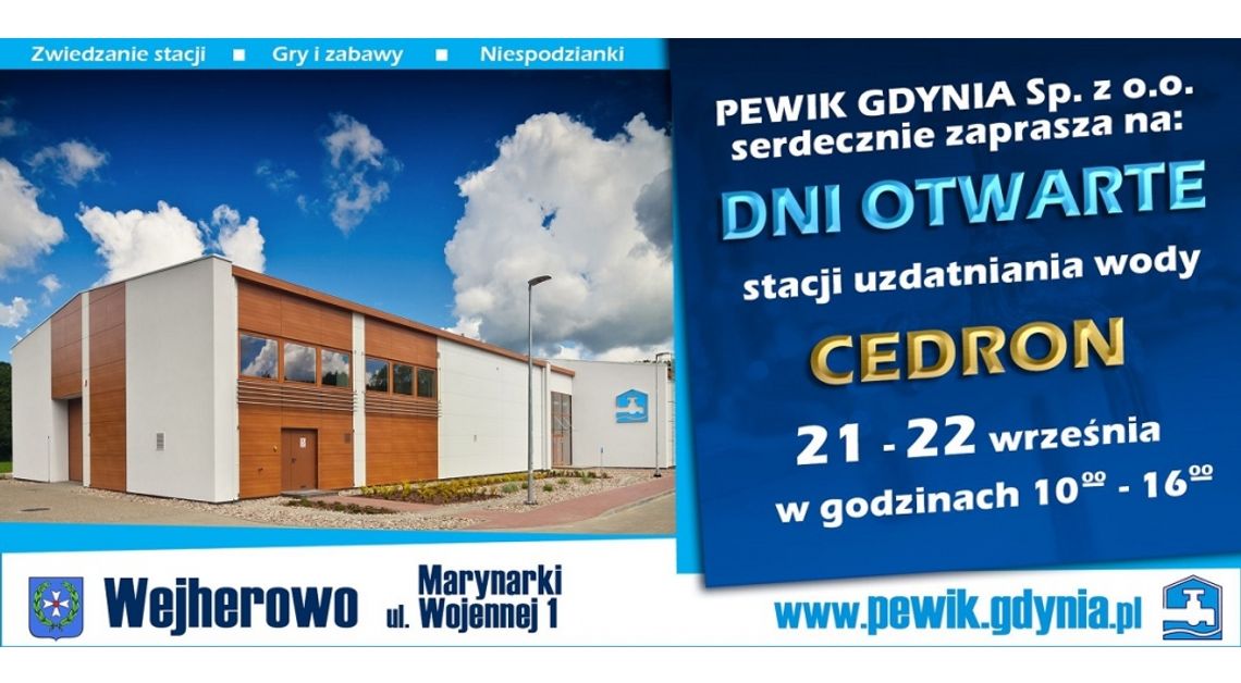 Cedron zaprasza. Znaczenie wody