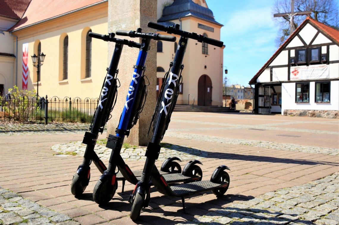 Hulajnogi elektryczne. Wypożyczalnia w Wejherowie