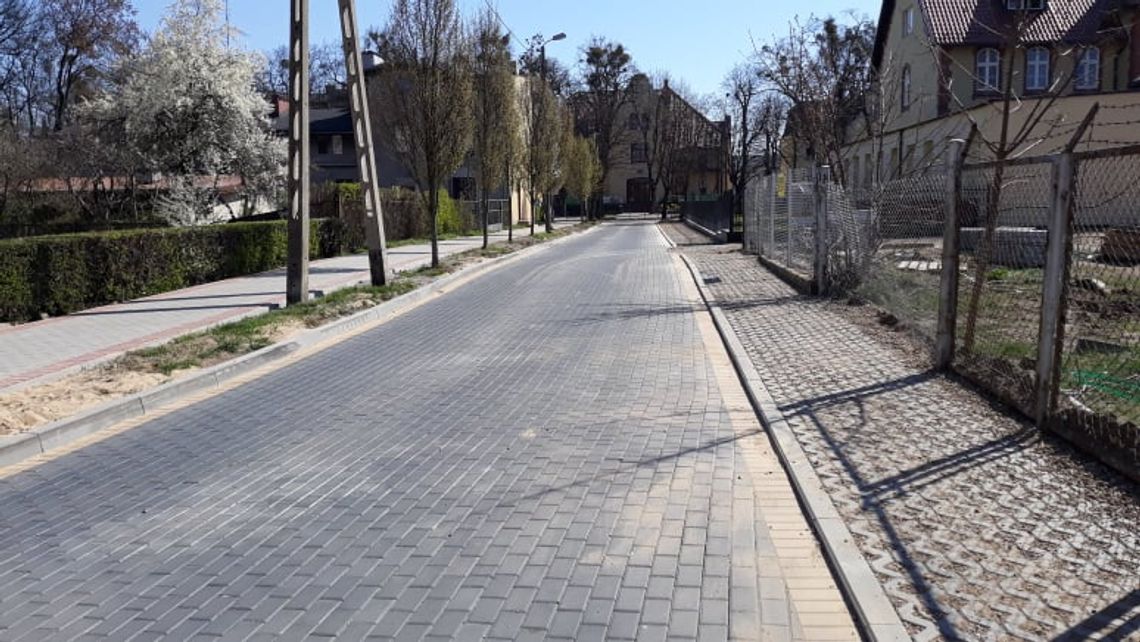 Łącznik prawie gotowy. Dworcowa i Spacerowa
