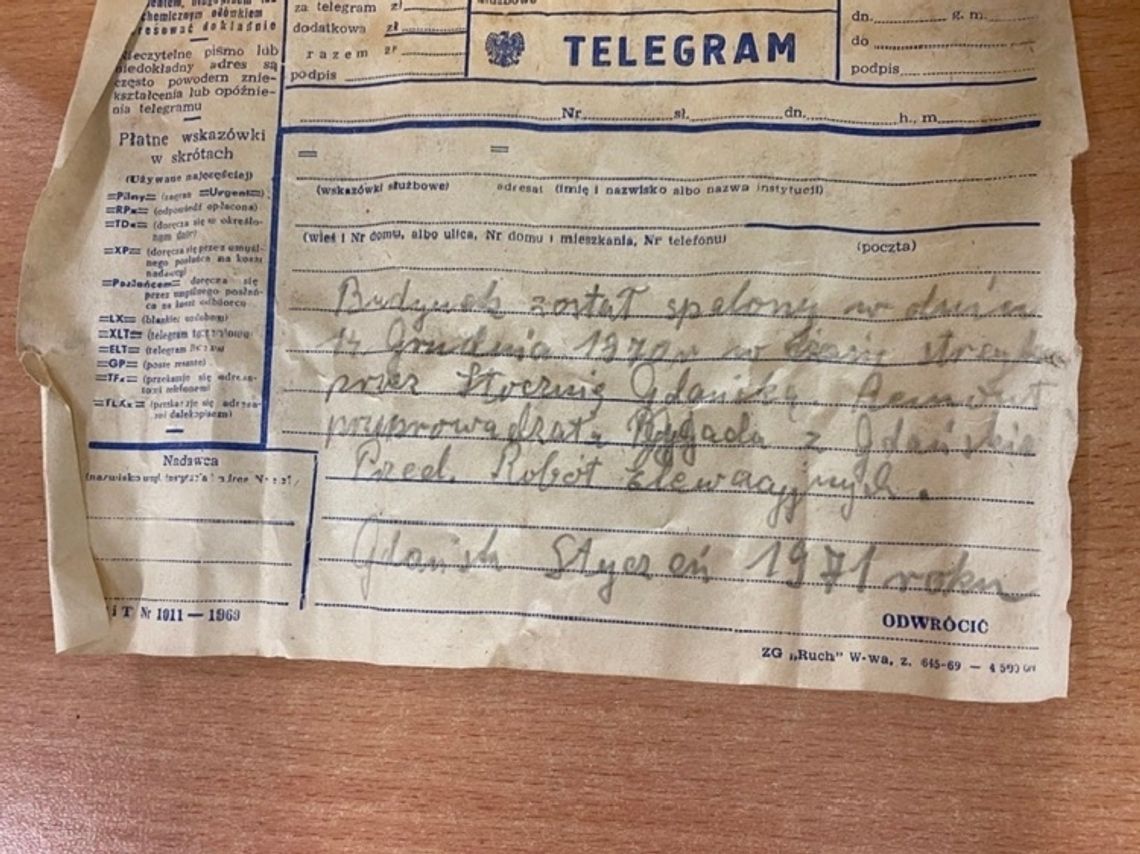 List w butelce. Nietypowe odkrycie na dworcu Gdańsk Główny