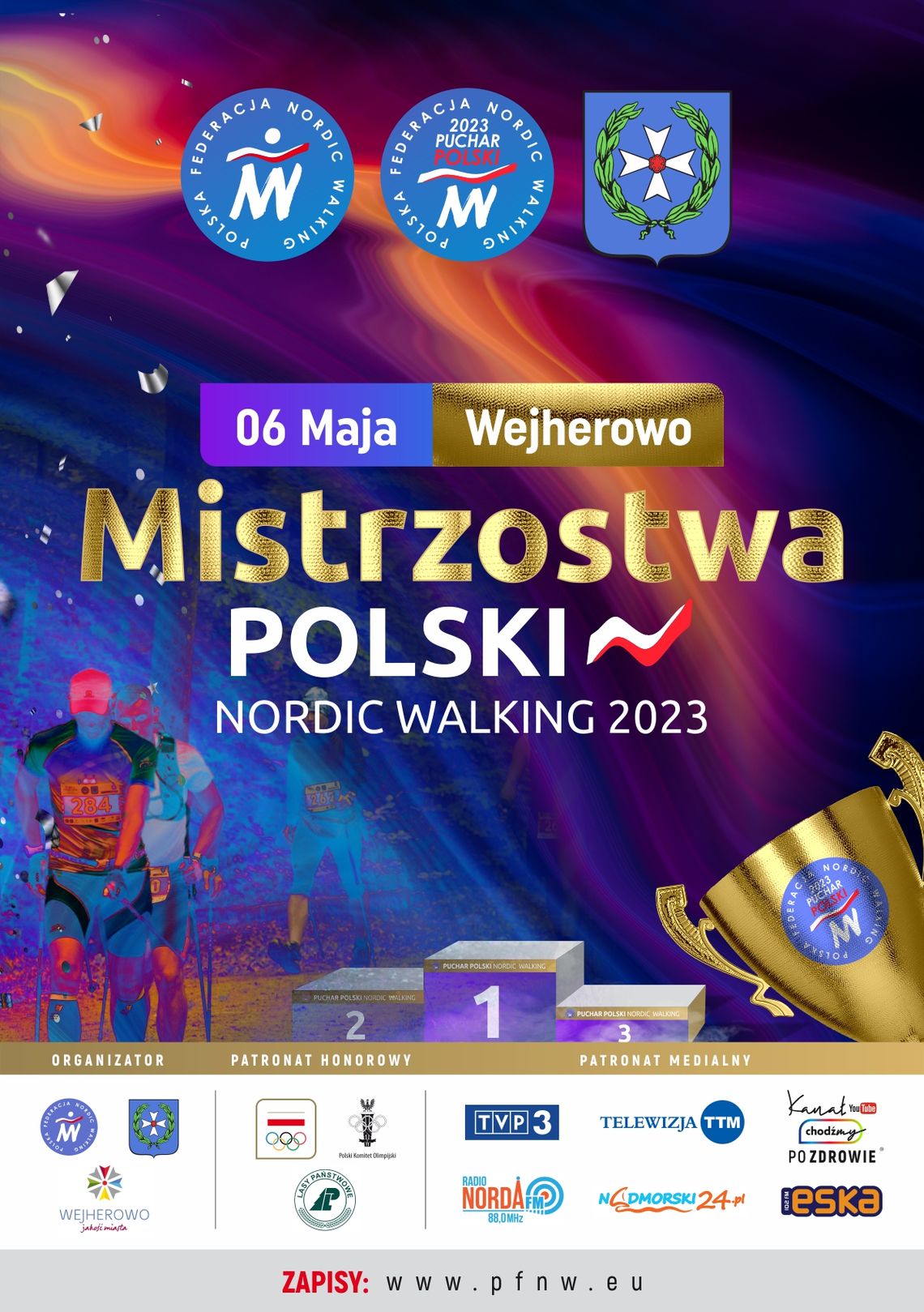 Mistrzostwa Polski Nordic Walking 2023 - ruszyły zapisy