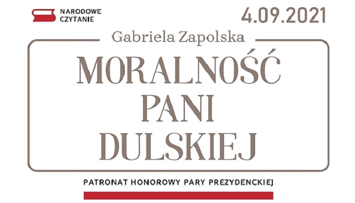 Narodowe Czytanie. W Wejherowie nie zabraknie inscenizacji