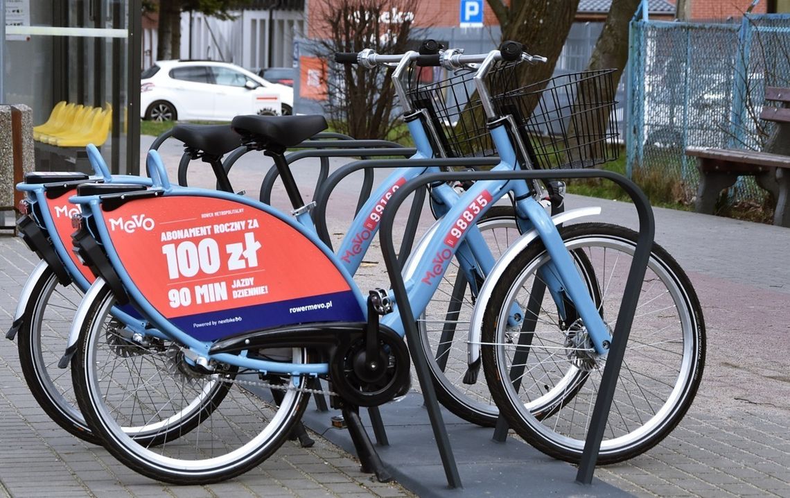 Nie parkuj rowerów przy stacji Mevo. Trwa demontaż