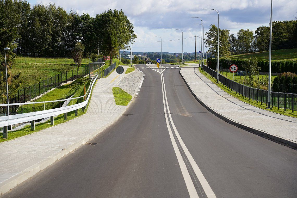 Nowa jakość drogi Kielno–Kowalewo