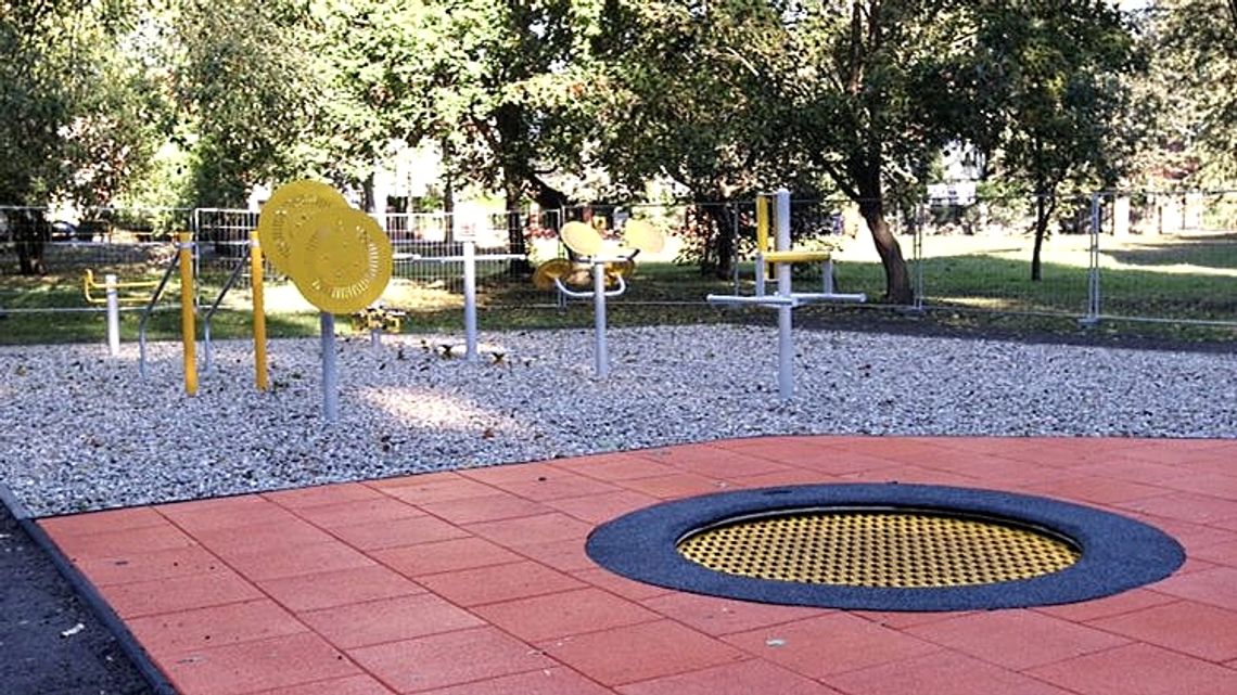 Nowości w parku. Dodatkowy plac zabaw i rozszerzona strefa fitness