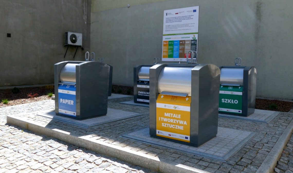 Podziemne gniazda na odpady. Nowe rozwiązanie w Wejherowie