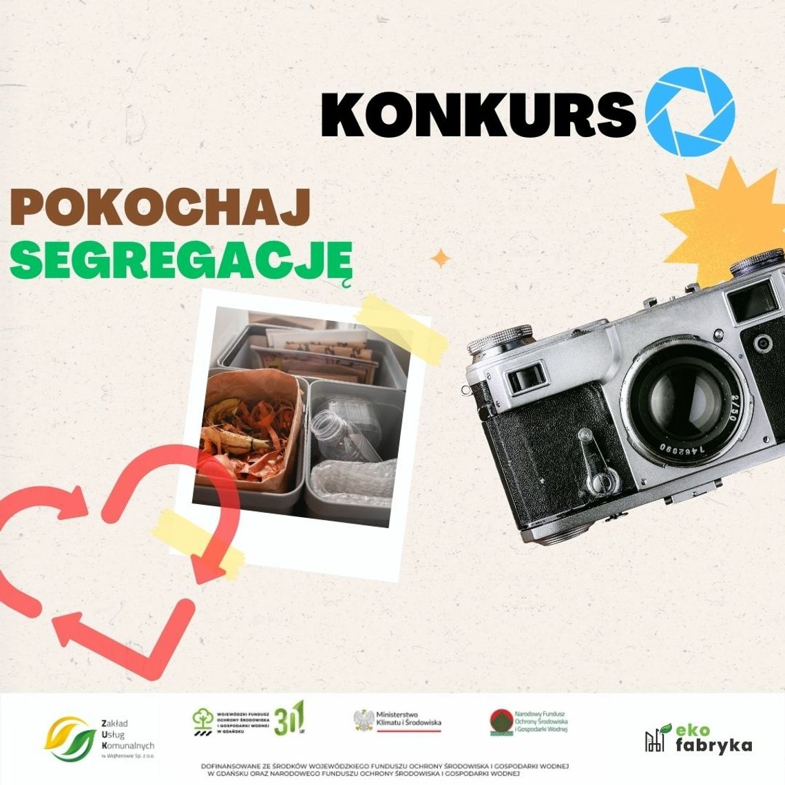 "Pokochaj Segregację!" - dołącz do Konkursu Fotograficznego i pokaż swoje zaangażowanie w recykling