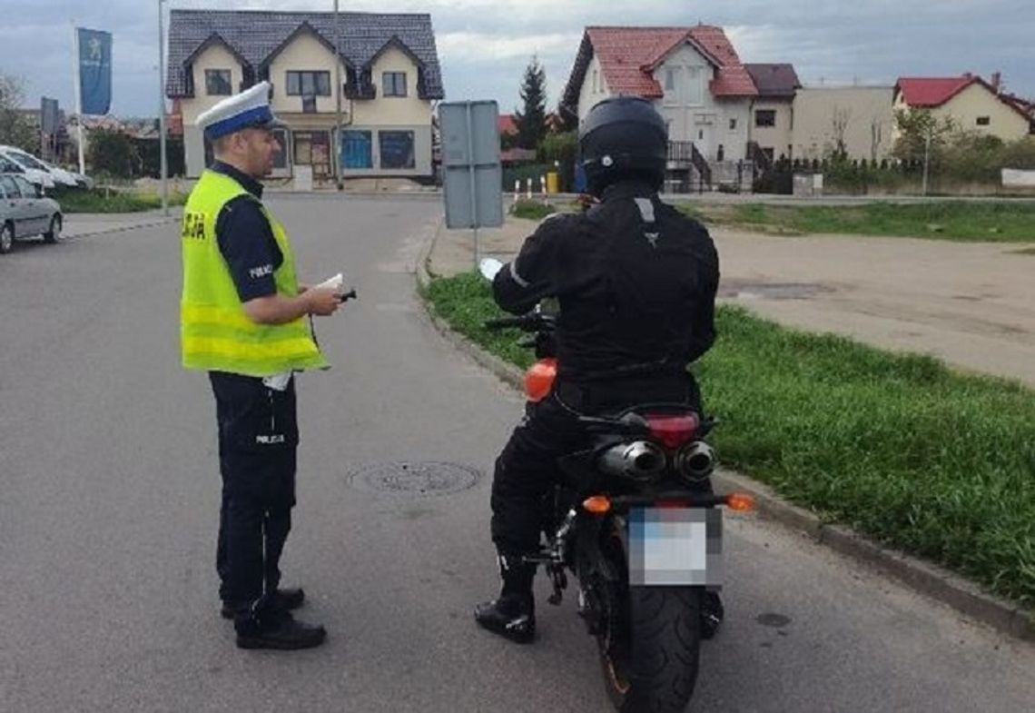 Policjanci przypominają - bądź odpowiedzialnym motocyklistą