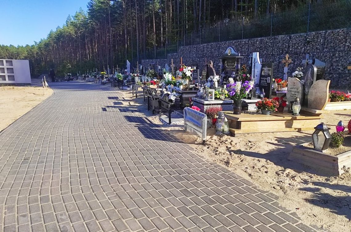 Półka na znicze. Wstępne plany odnośnie rozbudowy cmentarza