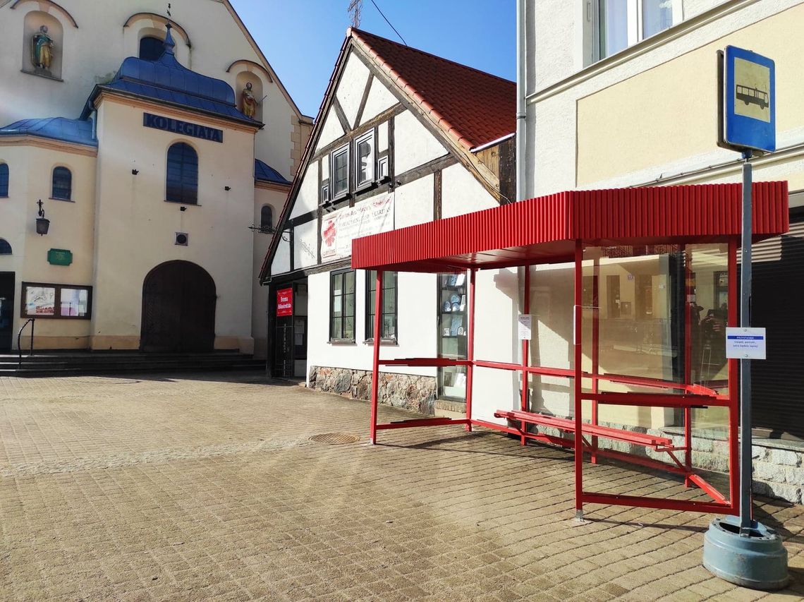 Przystanek do wiary. Historyczna wiata przy wejherowskiej Kolegiacie