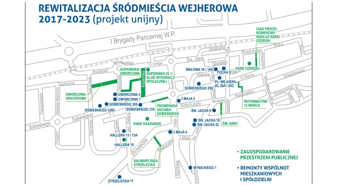 Rewitalizacja Śródmieścia Wejherowa - nowe oblicze miasta