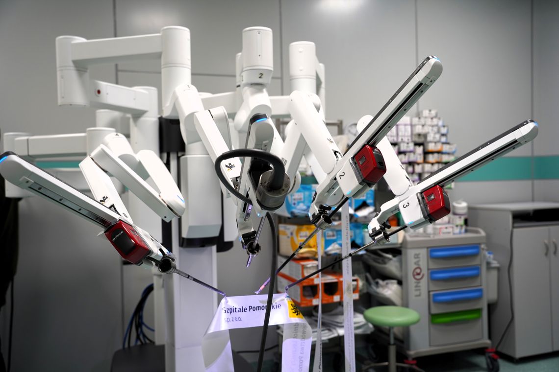 Robot da Vinci już w Kaszubskim Centrum Chorób Serca i Naczyń Robot da Vinci już w Kaszubskim Centrum Chorób Serca i Naczyń