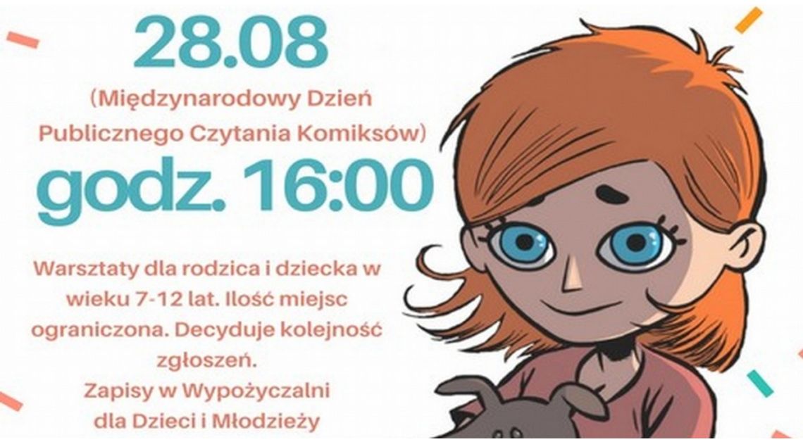 Rodzinne warsztaty z komiksem. Międzynarodowy Dzień Czytania