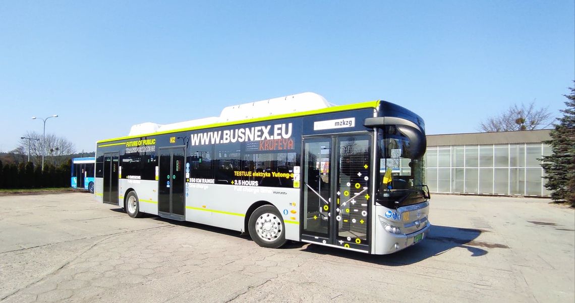 Srebrny autobus. Kolejny test elektrycznego pojazdu
