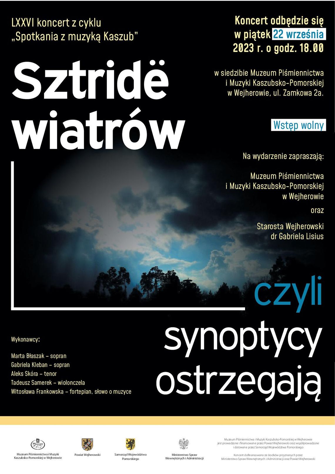 "Sztridë wiatrów  czyli  synoptycy ostrzegają"