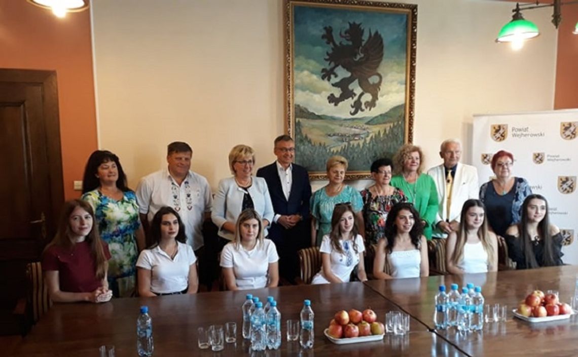 Ukraińskie studentki w powiecie wejherowskim. Edukacyjna wycieczka