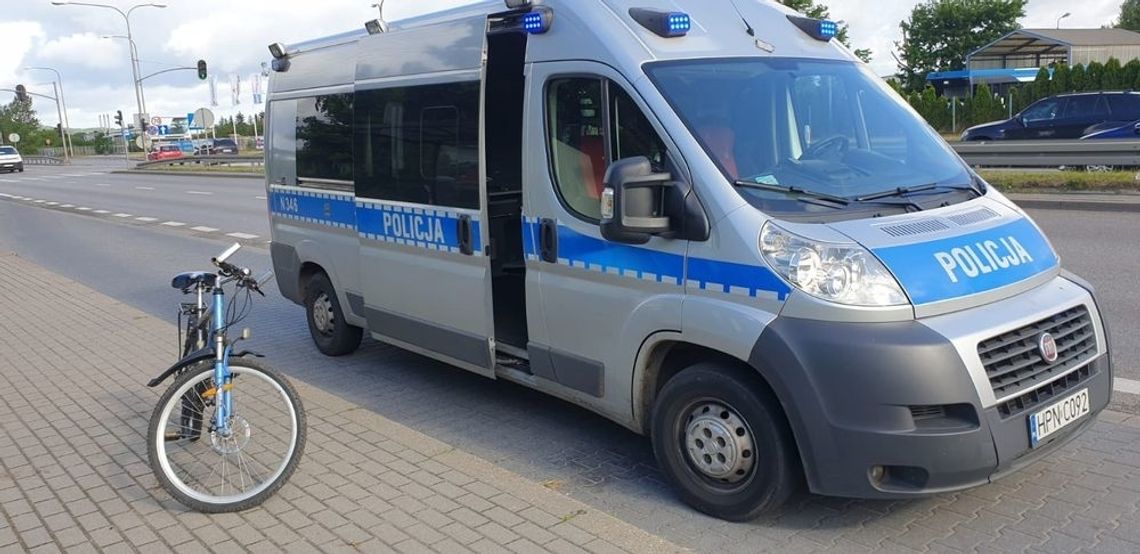 Wejherowo. Pijany rowerzysta zderzył się z audi