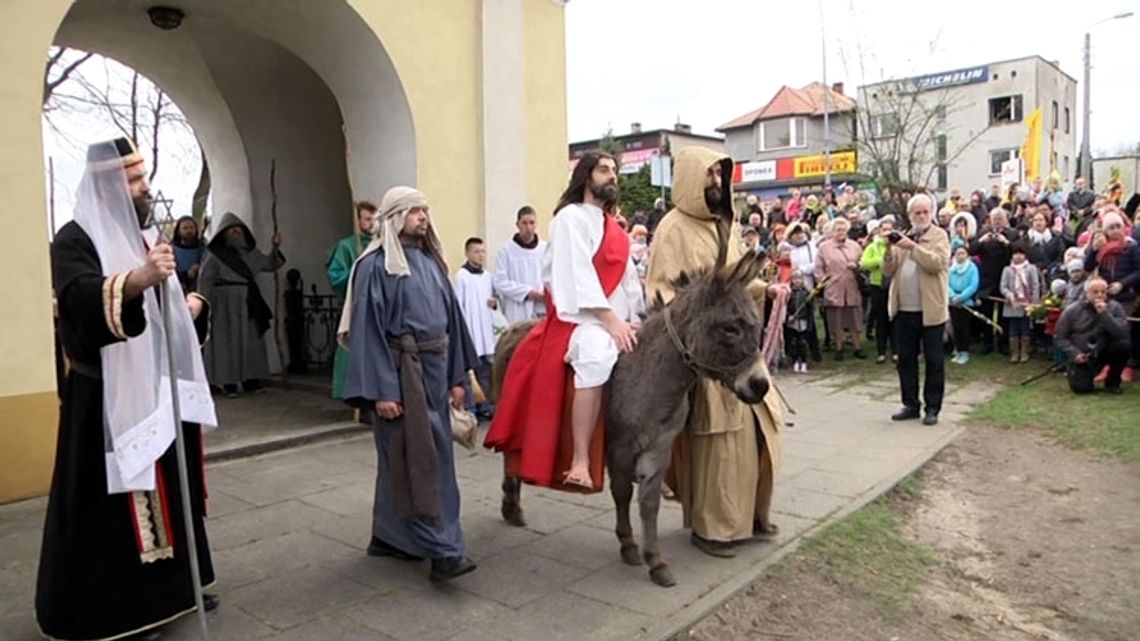 Wjazd Chrystusa do kaszubskiej Jerozolimy. Tłumy Wejherowian i radość. 