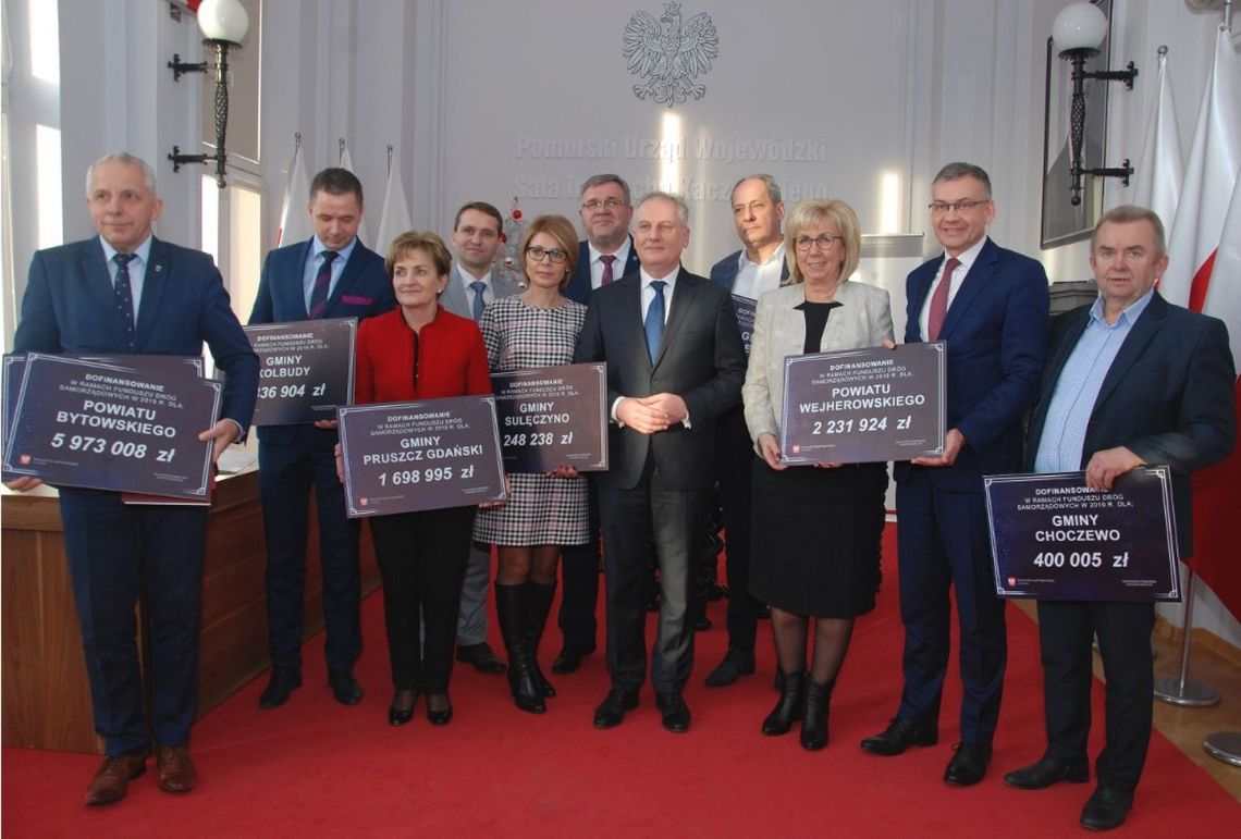 Wojewoda podpisał kolejne umowy z samorządami. Ponad 2 mln dla powiatu wejherowskiego Wojewoda podpisał kolejne umowy z samorządami. Ponad 2 mln dla powiatu wejherowskiego