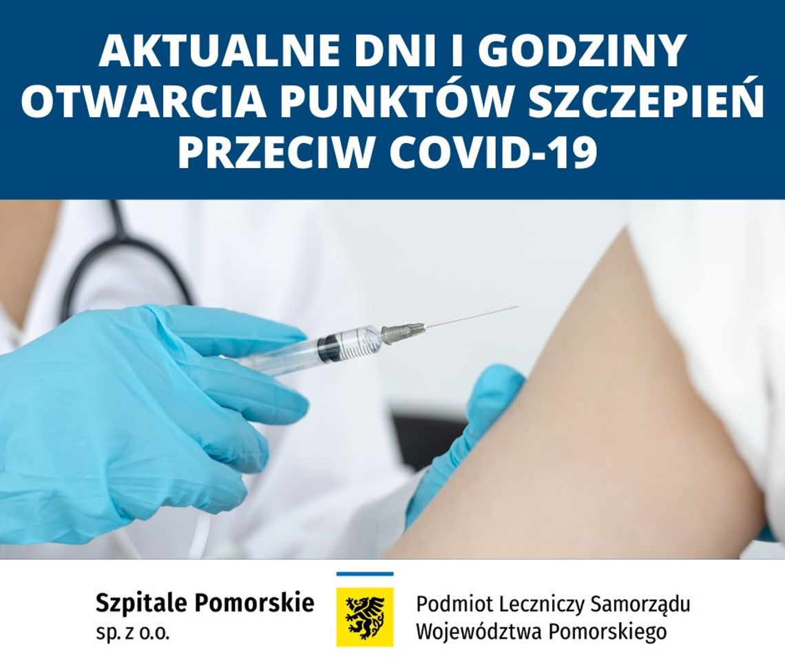 Wraca punkt szczepień przeciw COVID-19 w wejherowskim szpitalu