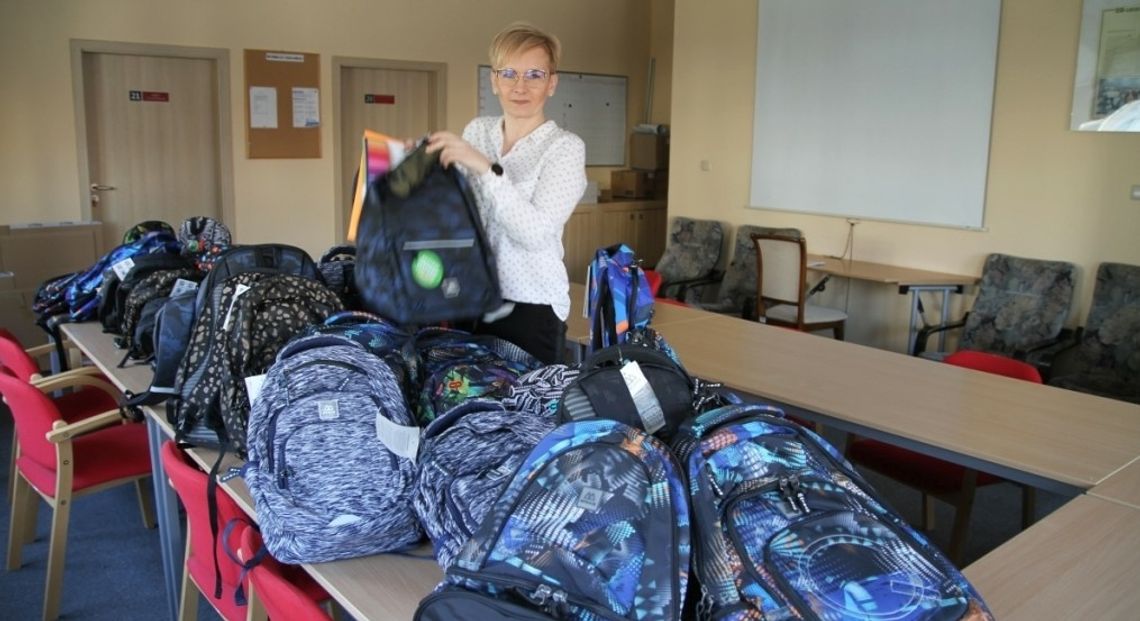Dzieci z Ukrainy dostaną plecaki. Przekazała je holenderska firma