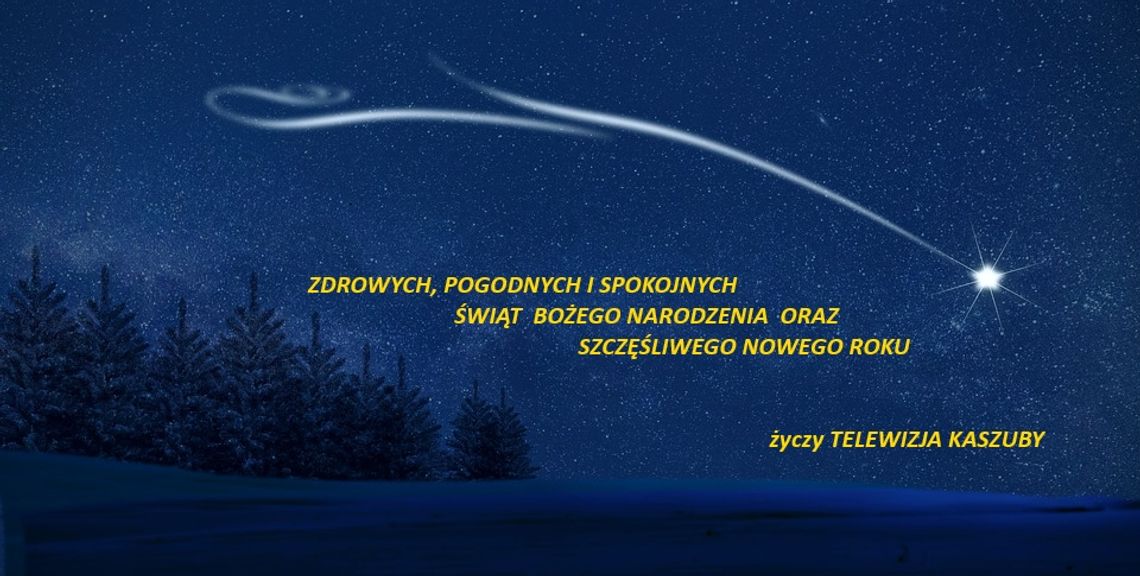 Zdrowych, pogodnych i cudnych Świąt Bożego Narodzenia życzy redakcja Telewizji Kaszuby i portalu wejherowo24.info