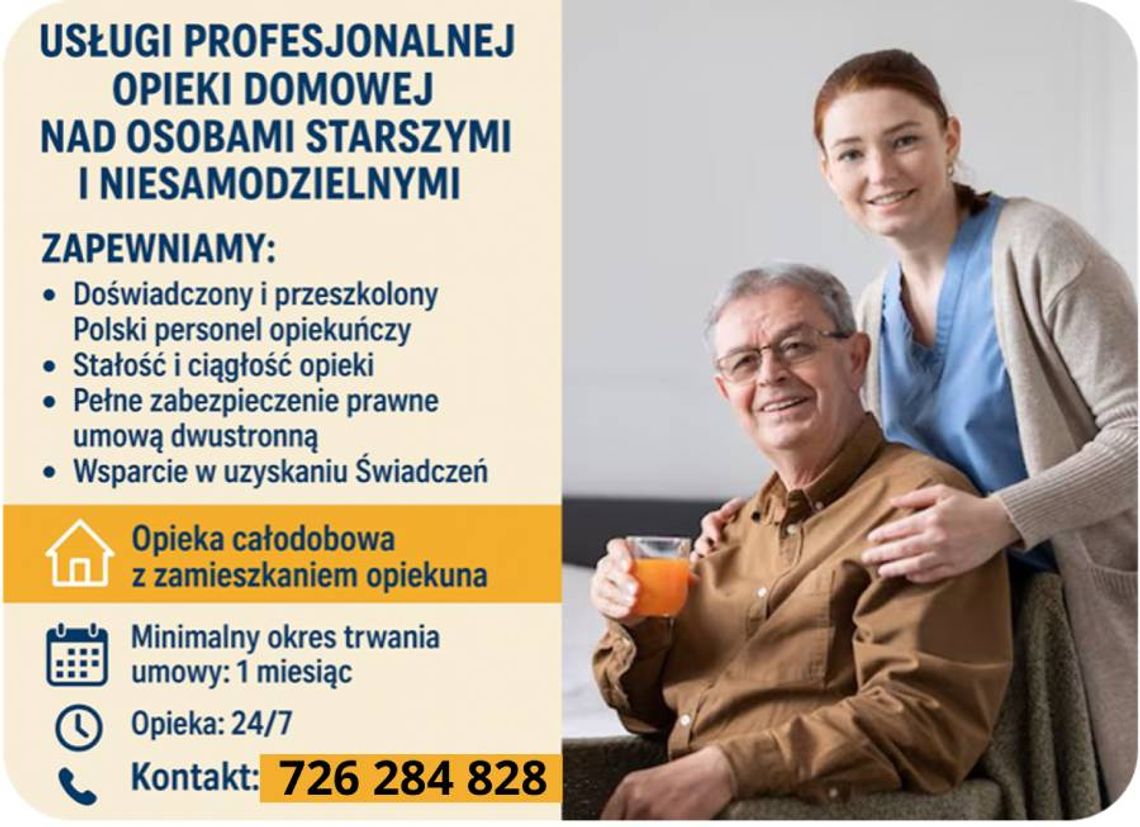 Opiekunka dla Seniora z Zamieszkaniem 24h - Zamów Opiekunkę wejherowo Całe Pomorskie/ Opiekunka 24h