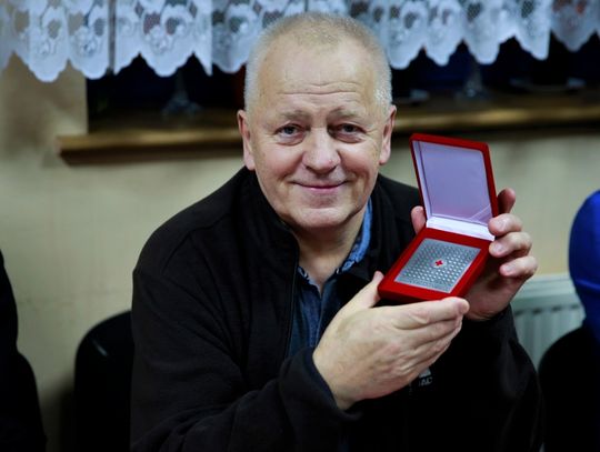 Waldemar Mróz odznaczony za wieloletnie oddawanie krwi